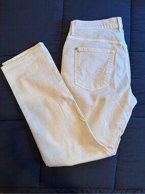 7 For All Mankind "The Straight" Gray/Olive Gray